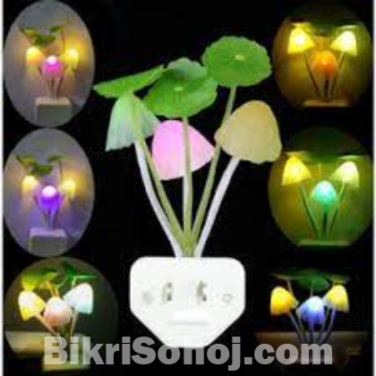 LED sensor Mushroom Night Light Lamp